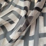 Black Printed Chiffon Scarf – view 4