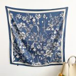 Blue Mystique Satin Silk Head Scarf 3 – HeadScarf.pk