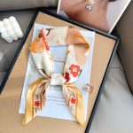 Creme Satin Silk Neck Scarf – HeadScarf.pk