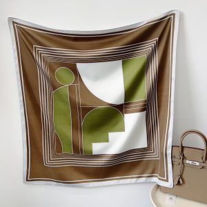Brown Chic Satin Silk Head Scarf – HeadScarf.pk