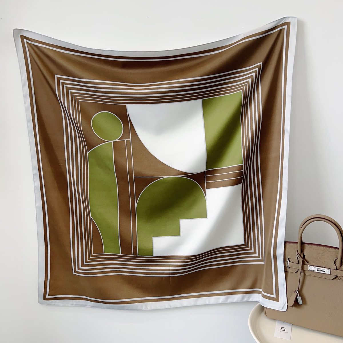Brown Chic Satin Silk Head Scarf – HeadScarf.pk