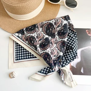 Baltic Black Cotton Bandana Scarf – HeadScarf.pk