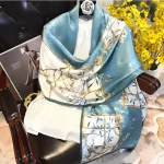 Grey Elite Printed Silk Scarf – HeadScarf.pk