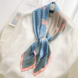 Blue Luxe Satin Silk Head Scarf – HeadScarf.pk