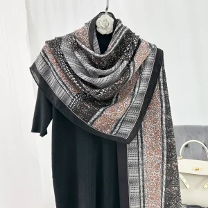 Albescent Printed Cotton Scarf – HeadScarf.pk