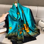 Atoll Printed Silk Scarf – view 3