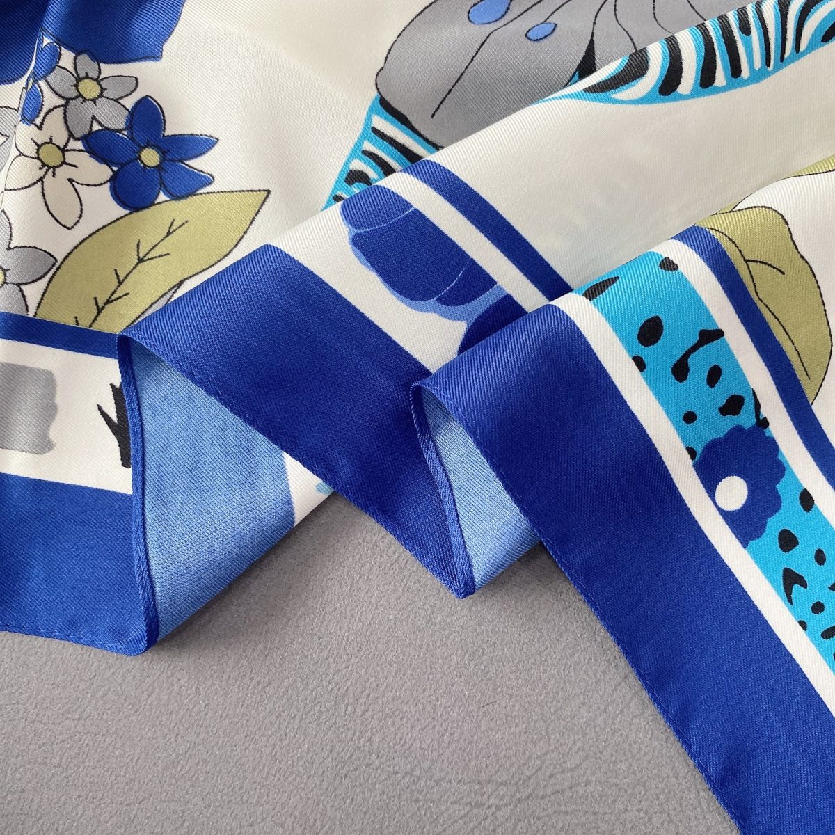 Sail Satin Silk Head Scarf – view 2