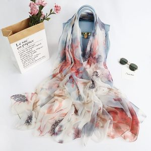 Dust Printed Chiffon Scarf – HeadScarf.pk