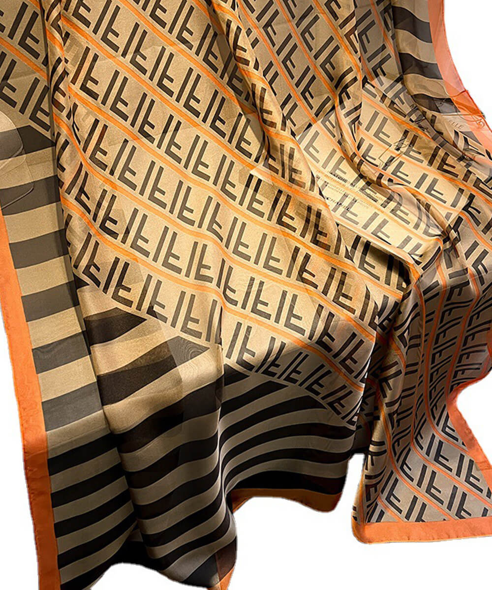 Apache Printed Chiffon Scarf – view 2