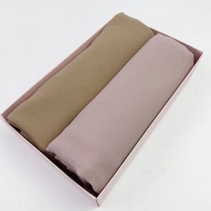 Bundle of 2 Hijabs Georgette Chiffon Hijab – HeadScarf.pk