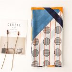 Blue Royal Printed Cotton Scarf – view 4