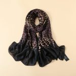 Coffee Elite Printed Silk Scarf – view 2