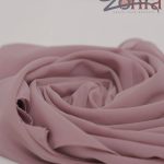 Pink Georgette Chiffon Hijab – view 2