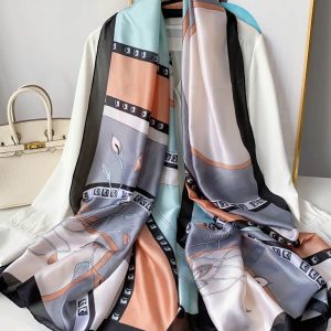 Cactus Printed Silk Scarf – HeadScarf.pk