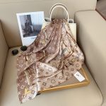 Brown Classic Satin Silk Neck Scarf 2 – HeadScarf.pk