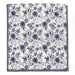 White Elite Printed Silk Scarf – view 3
