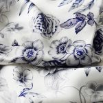 White Elite Printed Silk Scarf – view 5