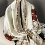 Seed Printed Silk Scarf – HeadScarf.pk