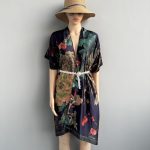 Onyx Silk Cape Shawl with Belt – HeadScarf.pk