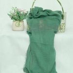 green Crimps Hijab – HeadScarf.pk