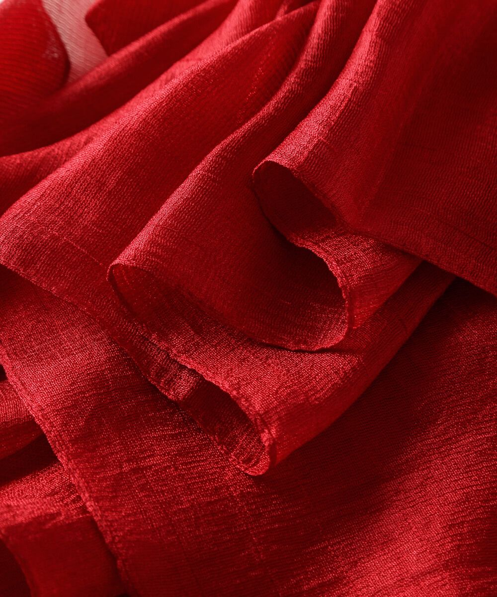 Red Classic Scarf – view 2