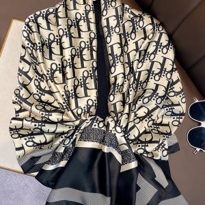 Grey Mystique Printed Silk Scarf – HeadScarf.pk