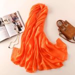 Orange Classic Scarf – view 2