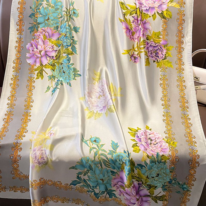 Mist Elite Printed Silk Scarf 2 – view 3