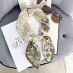 Green Chic Satin Silk Neck Scarf – HeadScarf.pk