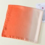 Double White Printed Silk Scarf – view 2