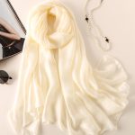 White Classic Scarf – view 3