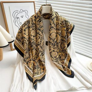 Mahogany Satin Silk Head Scarf – HeadScarf.pk