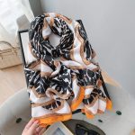 Oak Printed Cotton Scarf – view 2