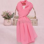Blush Georgette Chiffon Hijab – HeadScarf.pk