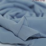 Grey Prime Georgette Chiffon Hijab – view 2