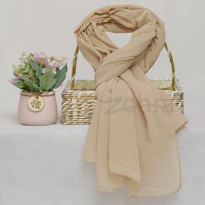 Very Brown Georgette Chiffon Hijab – HeadScarf.pk