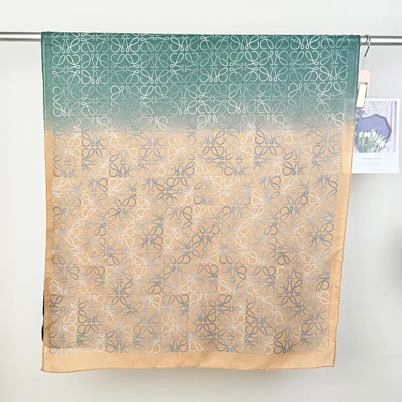 Chalice Aura Printed Cotton Scarf – view 2
