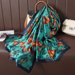 Patina Printed Silk Scarf – view 3