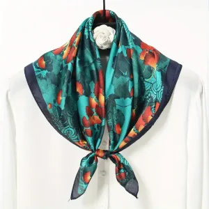 Patina Printed Silk Scarf – HeadScarf.pk