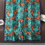 Patina Printed Silk Scarf – view 4