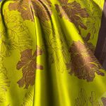 Brown Chic Printed Silk Scarf 2 – view 6