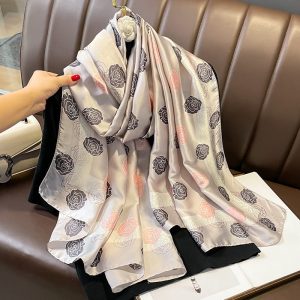 Morn Printed Silk Scarf – HeadScarf.pk