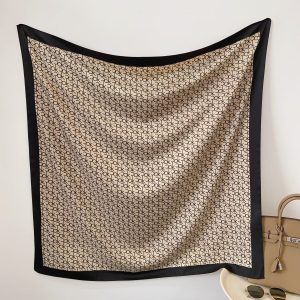 Brown Chic Satin Silk Head Scarf 2 – HeadScarf.pk