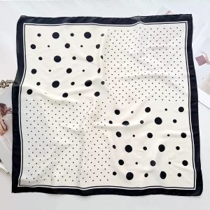 White Elegance Satin Silk Neck Scarf – HeadScarf.pk