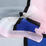 Grey Chic Printed Silk Scarf – view 5