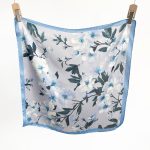 SkyBlue Satin Silk Neck Scarf – view 2