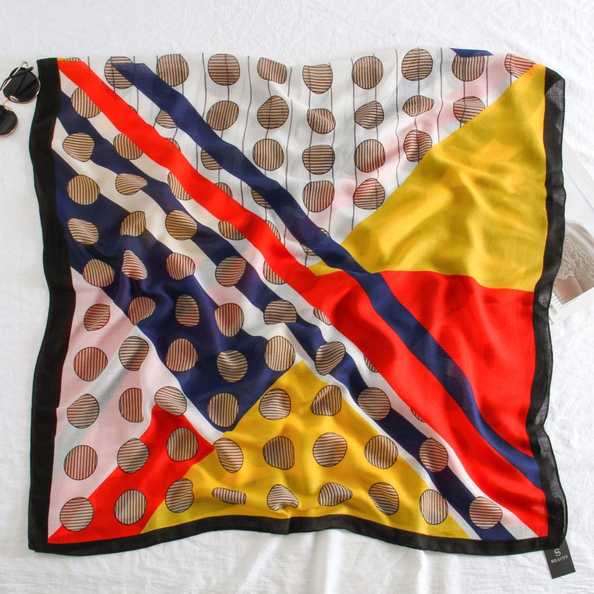 Frost Printed Cotton Scarf – view 2