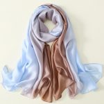 Grey Aura Printed Silk Scarf – HeadScarf.pk
