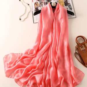 Light Pink Classic Scarf – HeadScarf.pk