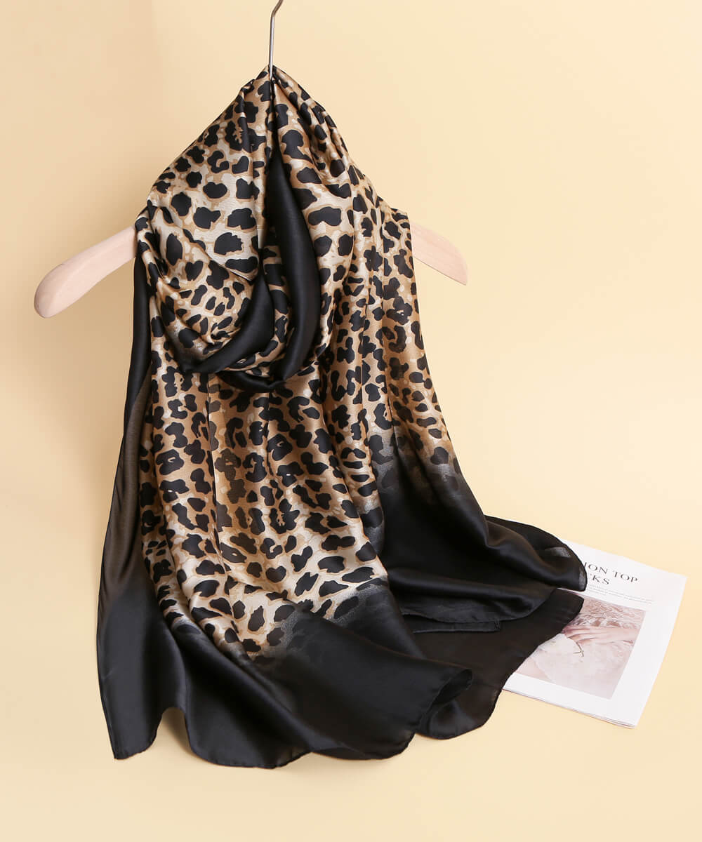 Oak Printed Silk Scarf – HeadScarf.pk